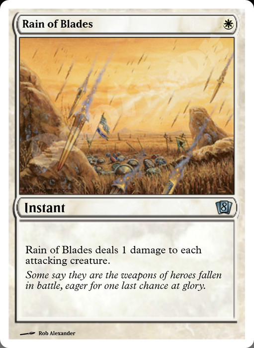 Rain of Blades