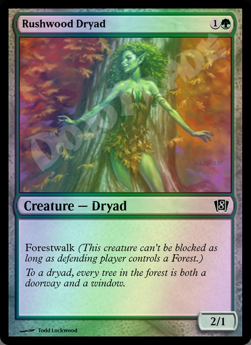 Rushwood Dryad FOIL