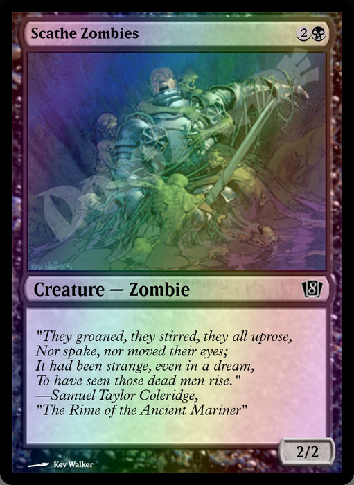 Scathe Zombies FOIL