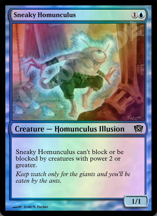 Sneaky Homunculus FOIL