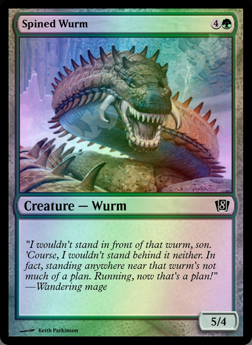 Spined Wurm FOIL