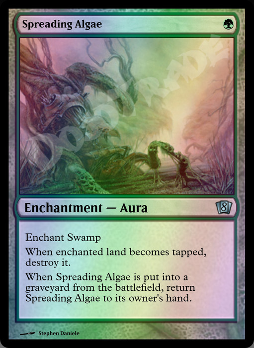 Spreading Algae FOIL