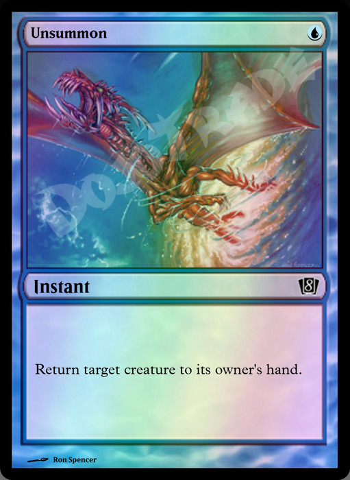 Unsummon FOIL