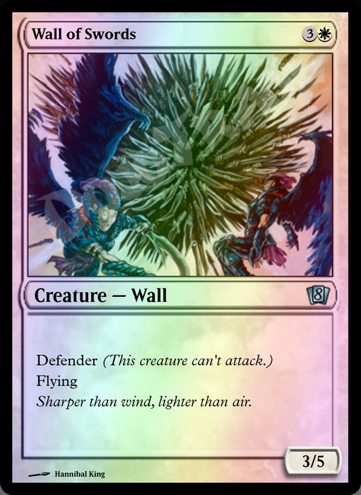 Wall of Swords FOIL