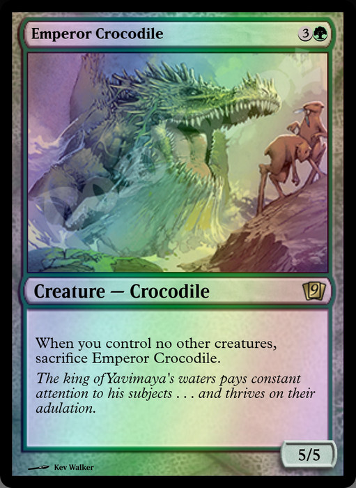 Emperor Crocodile FOIL