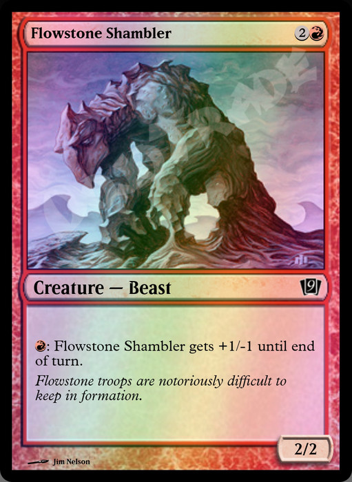 Flowstone Shambler FOIL