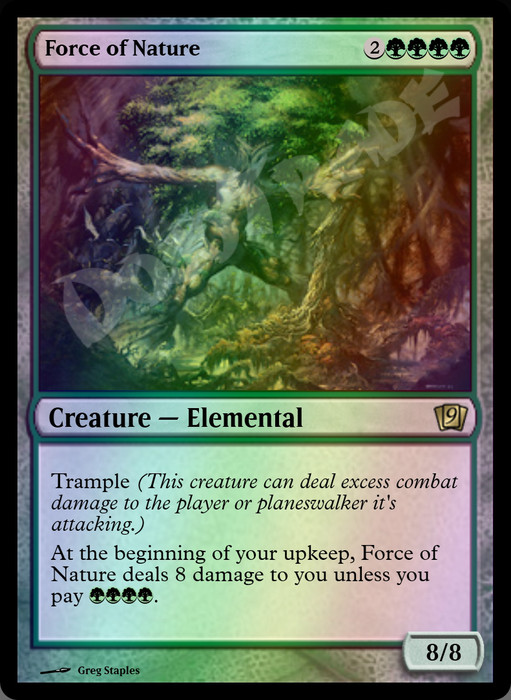 Force of Nature FOIL