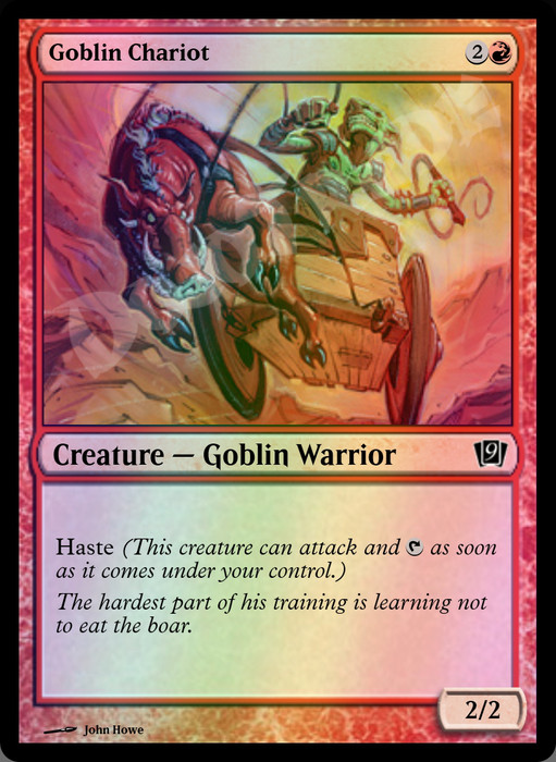 Goblin Chariot FOIL