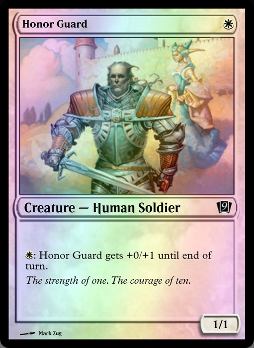 Honor Guard FOIL