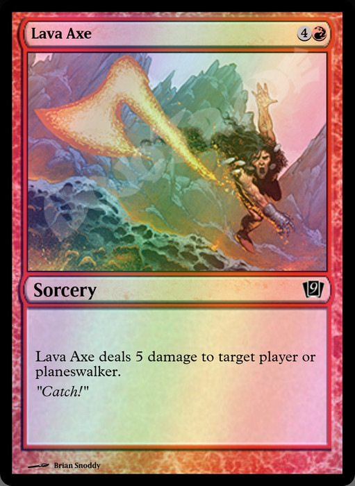 Lava Axe FOIL