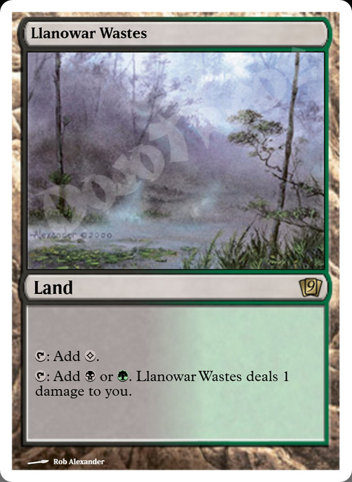 Llanowar Wastes