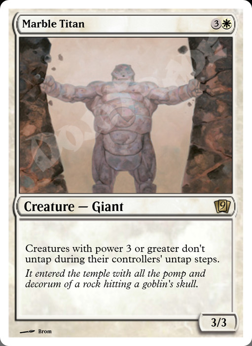 Marble Titan