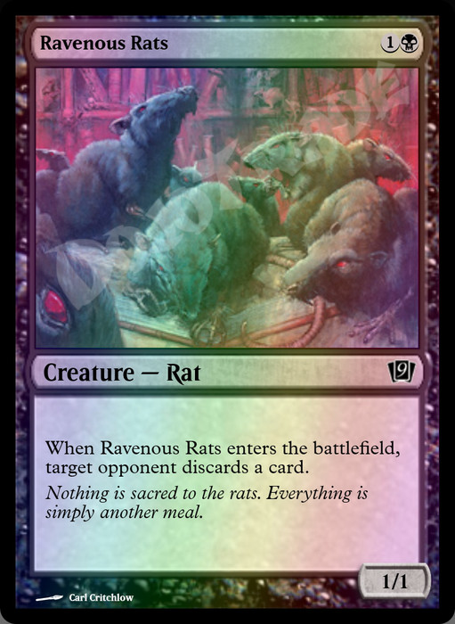 Ravenous Rats FOIL