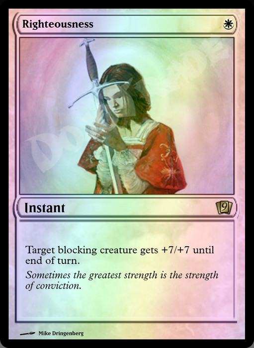 Righteousness FOIL