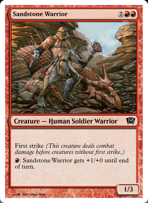 Sandstone Warrior