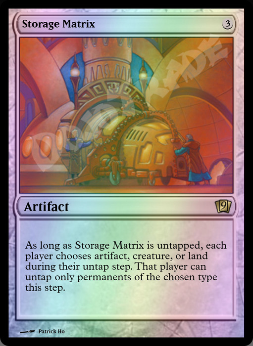 Storage Matrix FOIL