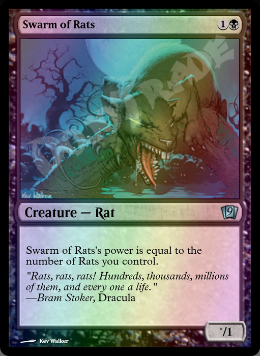 Swarm of Rats FOIL