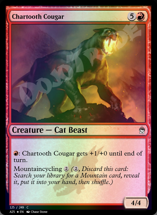 Chartooth Cougar FOIL