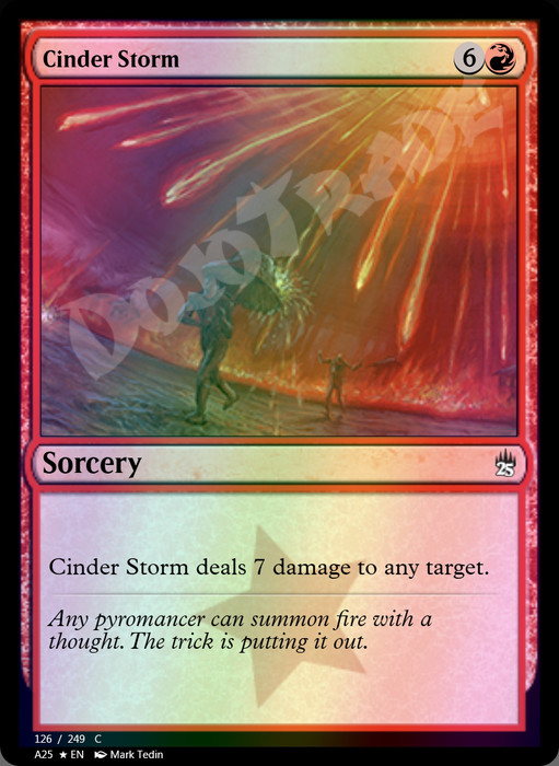 Cinder Storm FOIL