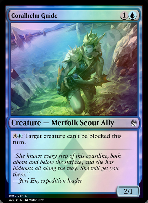 Coralhelm Guide FOIL