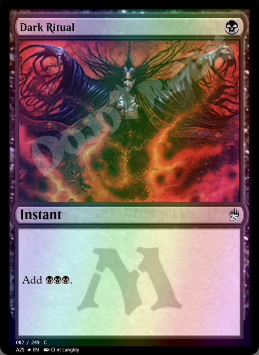 Dark Ritual FOIL