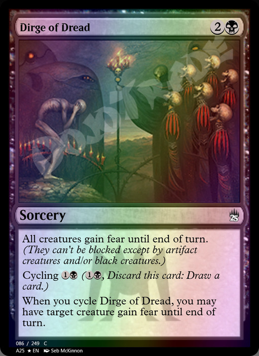 Dirge of Dread FOIL