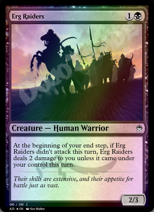 Erg Raiders FOIL