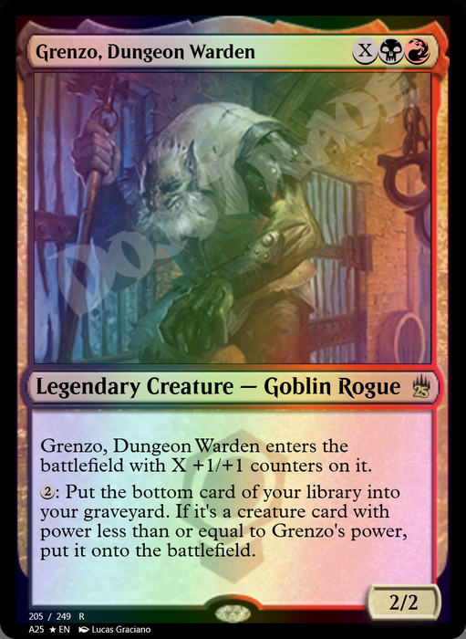 Grenzo, Dungeon Warden FOIL