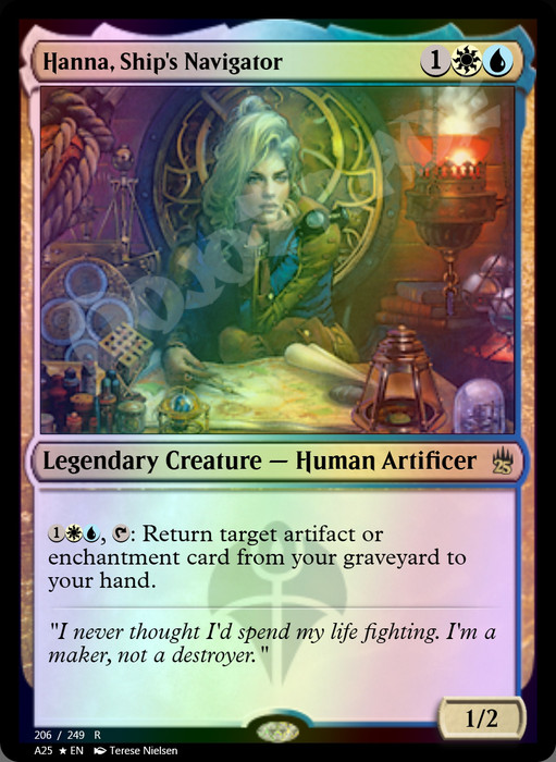 Hanna, Ship's Navigator FOIL