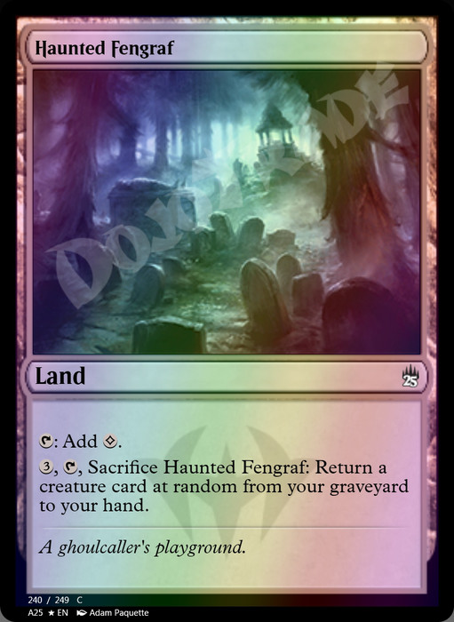 Haunted Fengraf FOIL