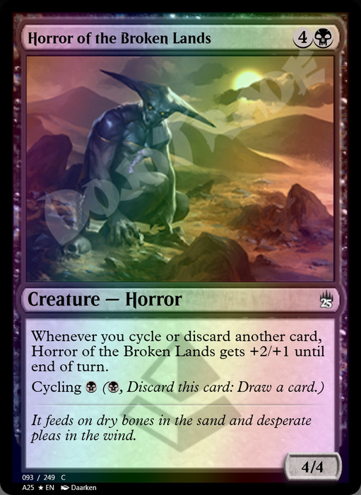 Horror of the Broken Lands FOIL