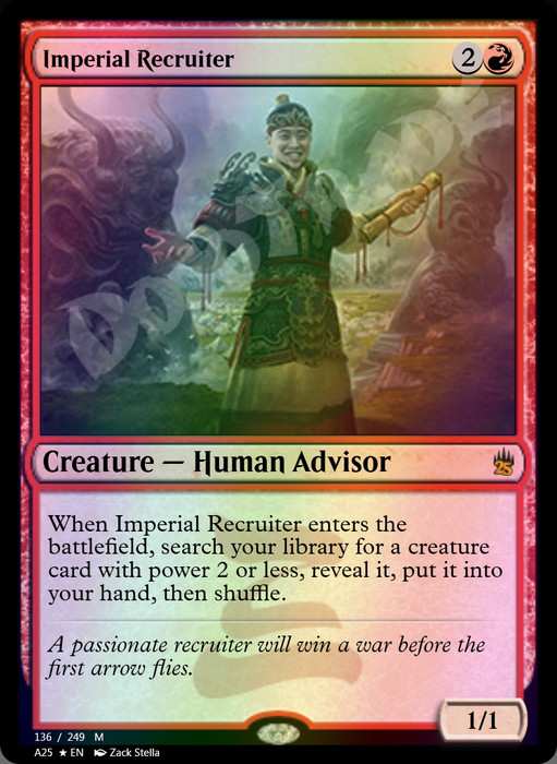 Imperial Recruiter FOIL