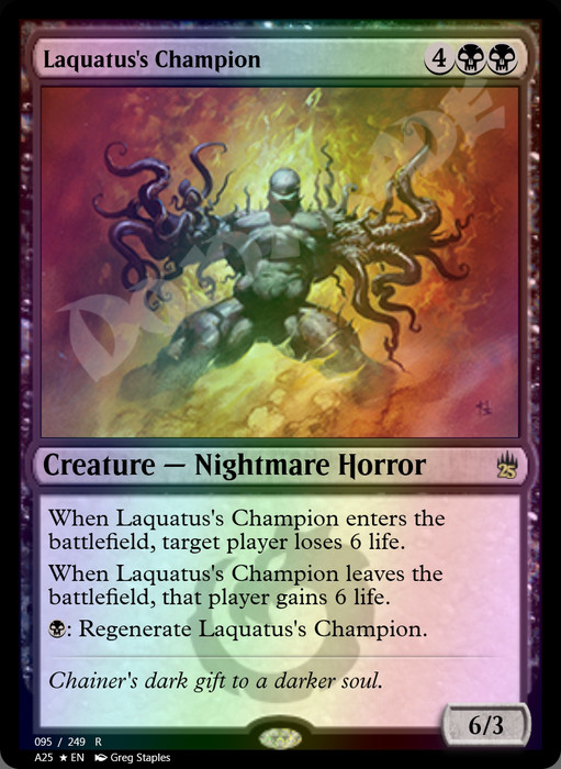 Laquatus's Champion FOIL