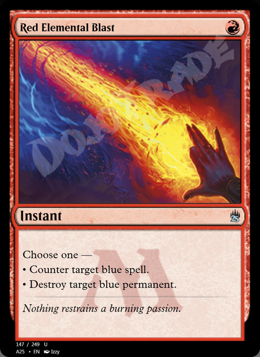 Red Elemental Blast