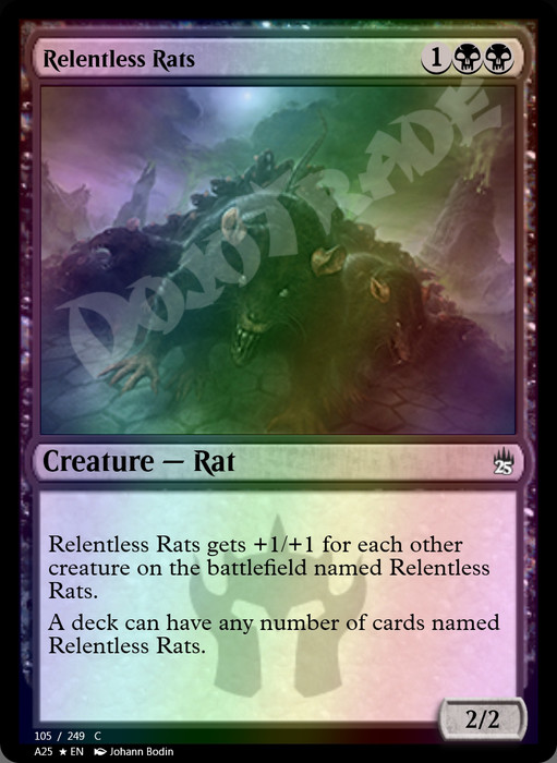 Relentless Rats FOIL