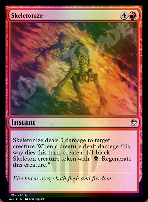 Skeletonize FOIL