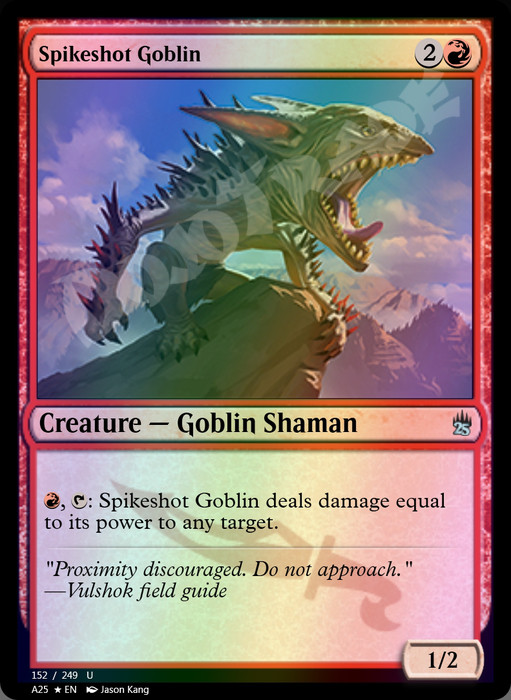 Spikeshot Goblin FOIL