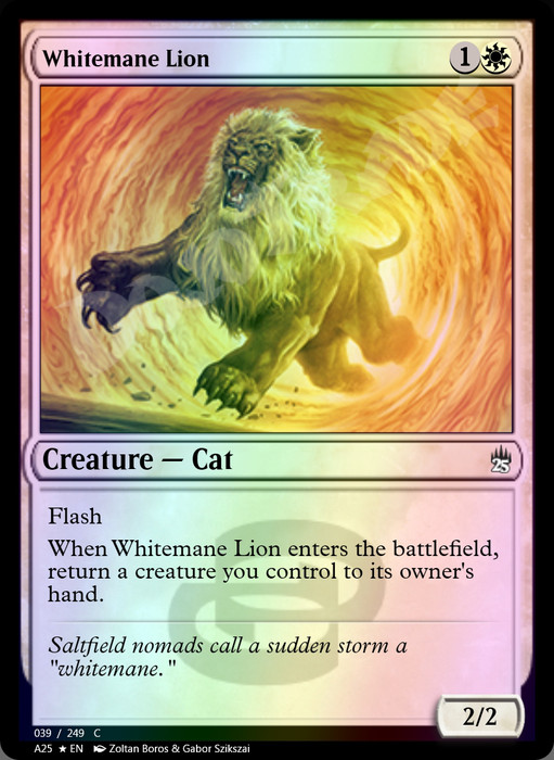 Whitemane Lion FOIL