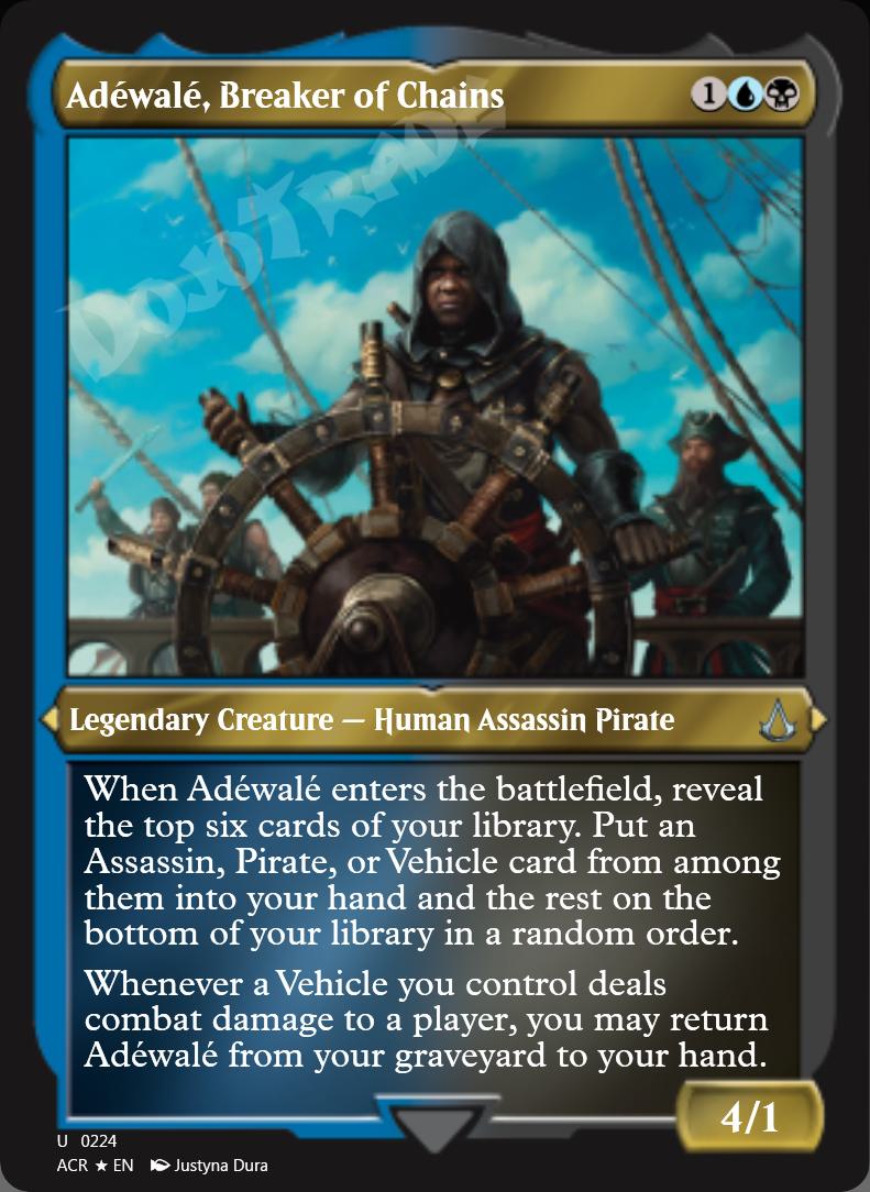 Adewale, Breaker of Chains (Etched) FOIL