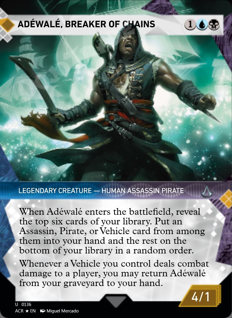 Adewale, Breaker of Chains (Showcase) FOIL