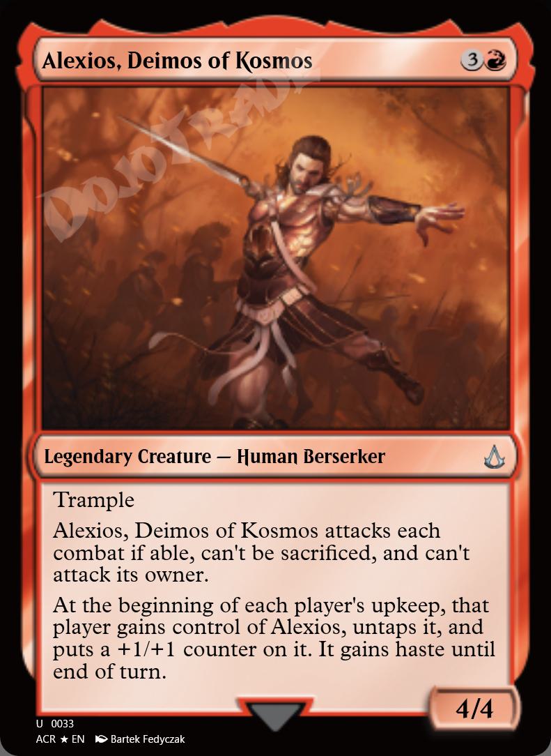 Alexios, Deimos of Kosmos FOIL