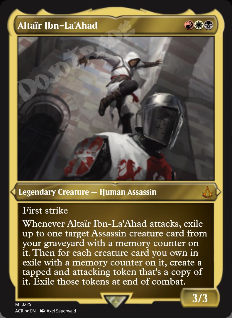 Altair Ibn-La'Ahad (Etched) FOIL