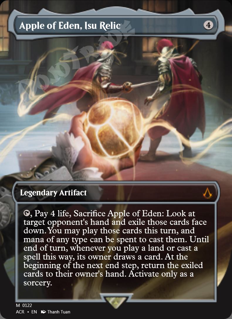 Apple of Eden, Isu Relic (Borderless)