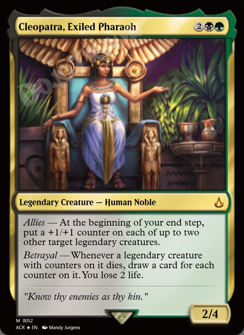 Cleopatra, Exiled Pharaoh FOIL