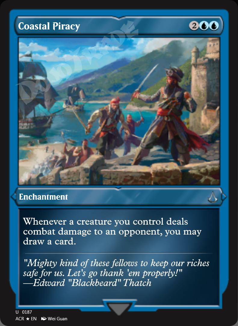 Coastal Piracy (Etched) FOIL