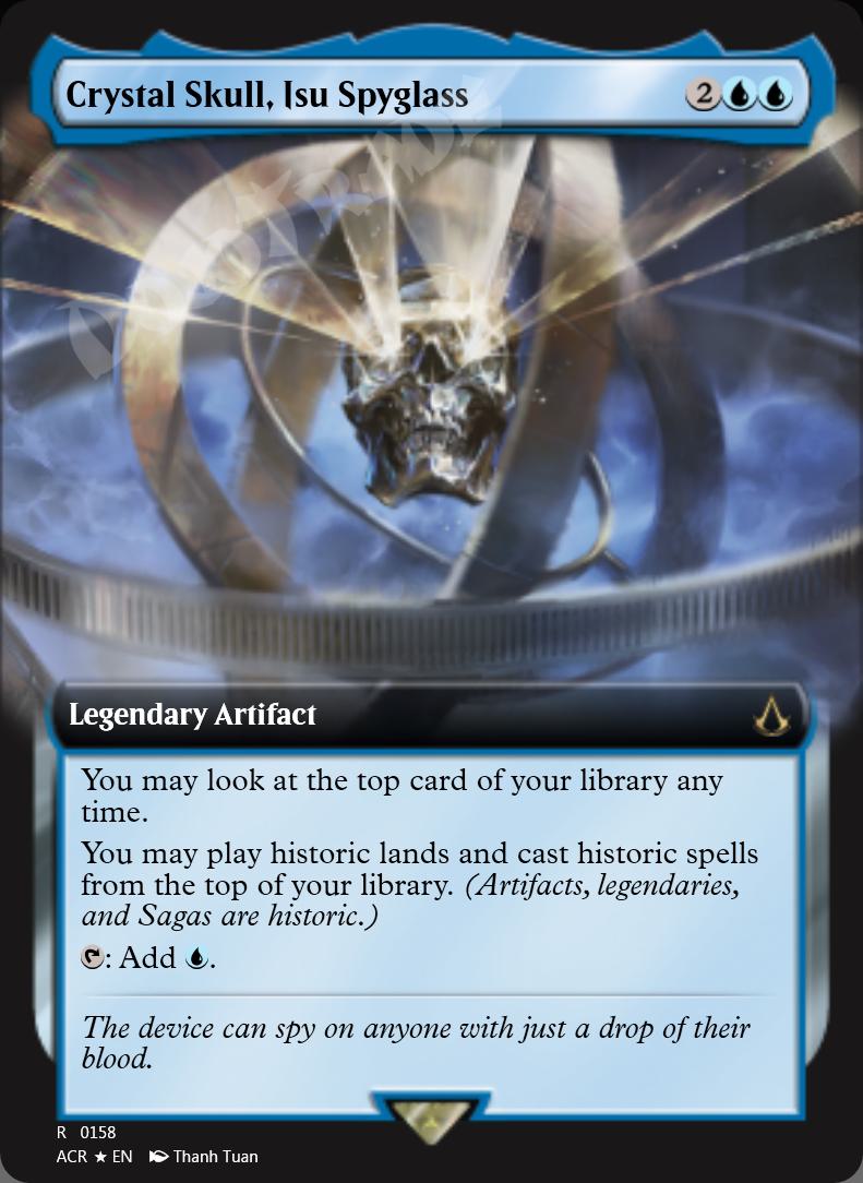 Crystal Skull, Isu Spyglass (Extended Art) FOIL