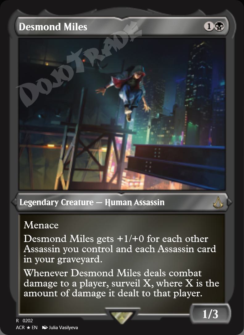 Desmond Miles (Etched) FOIL