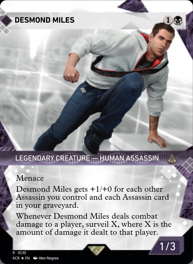 Desmond Miles (Showcase) FOIL