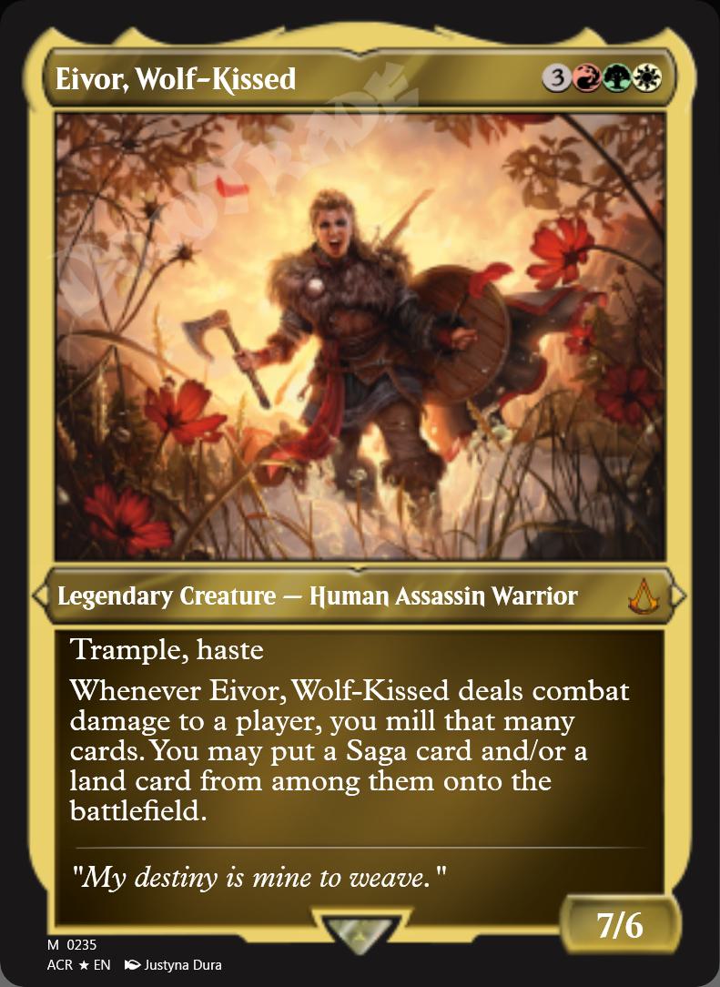 Eivor, Wolf-Kissed (Etched) FOIL