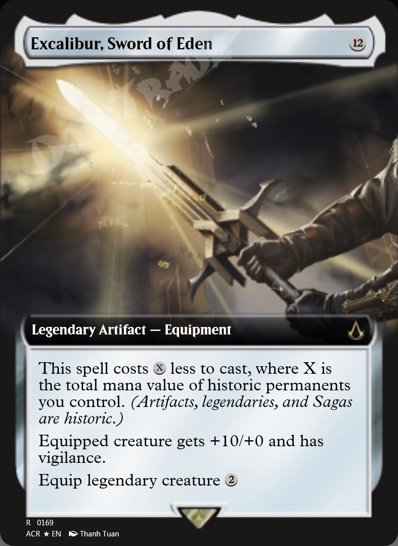 Excalibur, Sword of Eden (Extended Art) FOIL